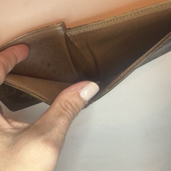 Authentic Louis Vuitton Men's Bifold Wallet Pre-used Vintage - Picture 12 of 16